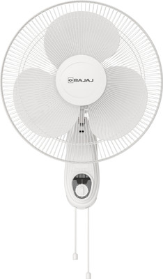 BAJAJ Crest Neo with 2 Year Warranty 400 mm Wall Fan(White | Pack of 1)