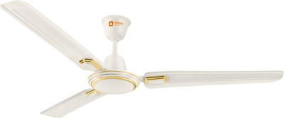 Orient Electric Ujala Air Deco 1 Star 1200 Mm 3 Blade Ceiling Fan  (Ultra High Speed | Ivory | Pack Of 1) For Rs. 1399 @ 56 %