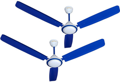 ACTIVA SUPER FAN with 2 Year Warranty 1200 mm Ceiling Fan(PEPSI BLUE | Pack of 2)