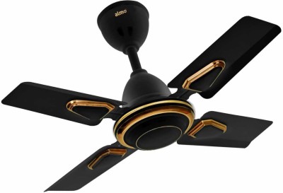 Almo Cool Air Deco Stylish Energy Efficient 600 mm Ultra High Speed 4 Blade Ceiling Fan(Smoke Brown, Pack of 1)