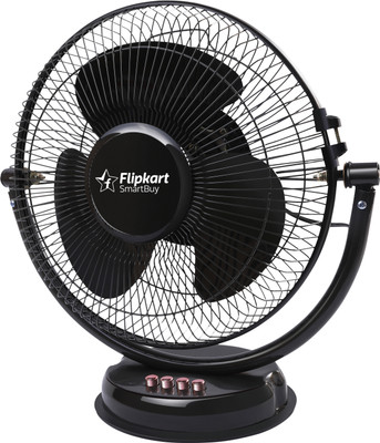 Flipkart SmartBuy Atomic 300 Mm 3 Blade Table Fan  (Ultra High Speed | Charcoal Grey | Pack Of 1) For Rs. 999 @ 70 %