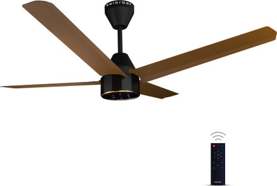 Colorbot Knoxx Quad with 4 Year Warranty BLDC Motor with Remote 1200 mm Ceiling Fan(5 Star | Urban Oak | Pack of 1)