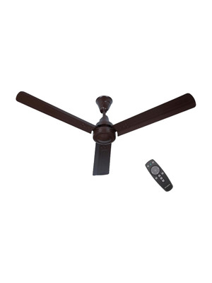 KEMAJUAN KFN01SY-SYNAPSE-BROWN with 2 Year Warranty BLDC Motor, Energy Saving, Remote Controlled, High Air Delivery 1200 mm Ceiling Fan(5 Star | Brown | Pack of 1)