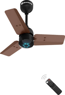 Atomberg Renesa 5 Star BEE Rated with 3 Year Warranty BLDC Motor with Remote 600 mm Ceiling Fan(5 Star | Matt Brown & Black | Pack of 1)