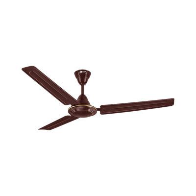 Orient Electric Ujala Air | Rust Resistant | Heavy Motor | BEE-1 Star Rated | Superior Air Flow with 2 Year Warranty High Air Delivery, Anti Rust 1200 mm Ceiling Fan(1 Star | Brown | Pack of 1)