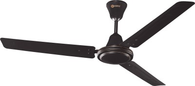 KWW AirISTA Plus 1200MM Smoke Brown 1 Star 1200 mm 3 Blade Ceiling Fan(Energy Saving | Smoke Brown | Pack of 1)