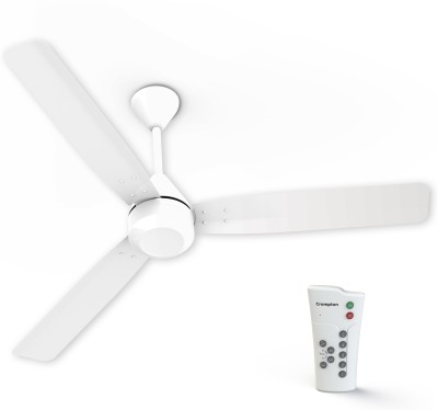 Crompton Energion Cromair Remote 5 Star 1200 mm 3 Blade Ceiling Fan(Opal White | Pack of 1)