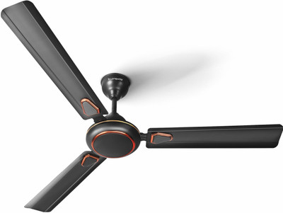 Longway Kiger P1 1200 mm 3 Blade Ceiling Fan(Ultra High Speed | Smoked Brown | Pack of 1)