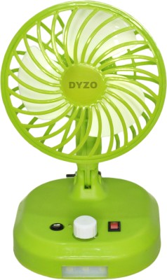 Dyzo Dyzo Wind Blast 70 mm 3 Blade Table Fan(Ultra High Speed | MULTICOLOUR | Pack of 1)