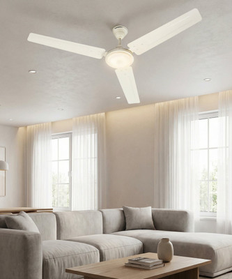 Crompton Surebreeze Sea Sapphira | Superior Air Delivery | BEE Energy Rated with 2 Year Warranty Ultra High Speed 1200 mm Ceiling Fan(1 Star | Ivory | Pack of 1)