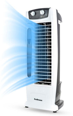 BlueBerry's TF_ECO with 1 Year Warranty Silent Operation 120 mm Tower Fan(White | Pack of 1)