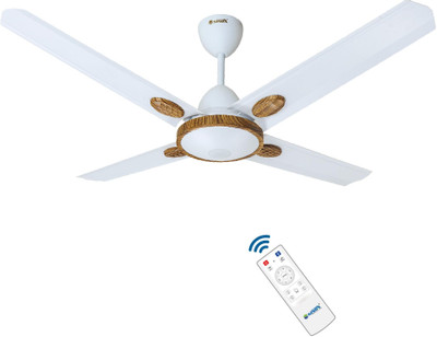 sinox edge ED4_WOODEN_WHITE with 2 Year Warranty Anti Dust 1200 mm Ceiling Fan(Wooden White | Pack of 1)