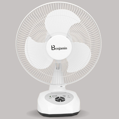 Benjamin BEN-5912 Rechargeable Fan Big 12Inch Blade 4500mAh Battery BEN-5912 Rechargeable Fan Big 12Inch Blade 4500mAh Battery Rechargeable Fan(White)