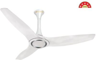 Breezalit Breezalit Magnifique 1250 mm 3 Blade Ceiling Fan(Energy Saving | Pearl White | Pack of 1)