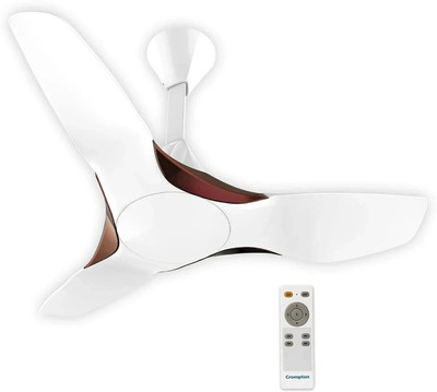 Crompton SilentPro Enso with 5 Year Warranty Remote Controlled 900 mm Ceiling Fan(5 Star | Silk White | Pack of 1)