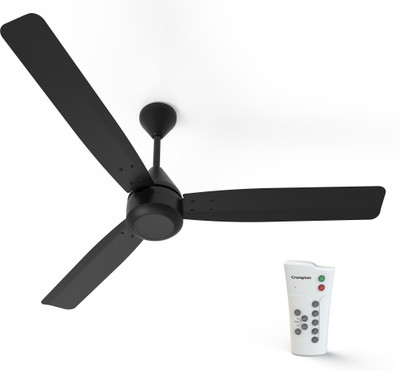 Crompton Energion Cromair Anti Dust Remote 1200 Mm BLDC Motor With Remote 3 Blade Ceiling Fan For Rs. 3134 @ 54% off