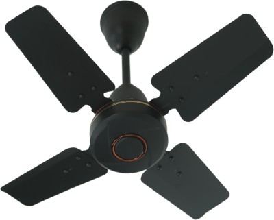 Eskon Ultra High-Speed-900 RPM, 50Hz Frequency, and 240A 600 mm 4 Blade Ceiling Fan(SMOKE BROWN, Pack of 1)