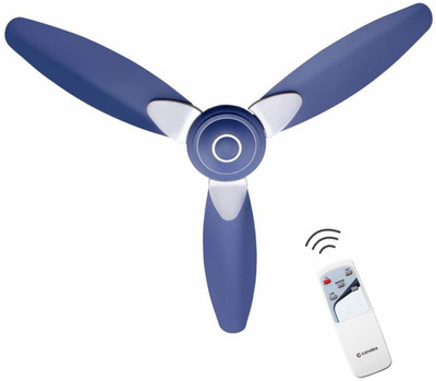 Candes Florence High Speed 3 Star 1200 Mm Energy Saving 3 Blade Ceiling Fan  (Silver Blue, Pack Of 1) For Rs. 1649 @ 55 %