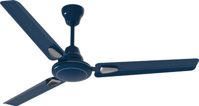 V-Guard Windle Deco EC (Admiral Blue) with 2 Year Warranty Energy Saving 1200 mm Ceiling Fan(1 Star | Adm Blue | Pack of 1)
