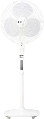 Orient Electric Stand 32 400 mm 3 Blade Tower Fan(Energy Saving | Signal White | Pack of 1)