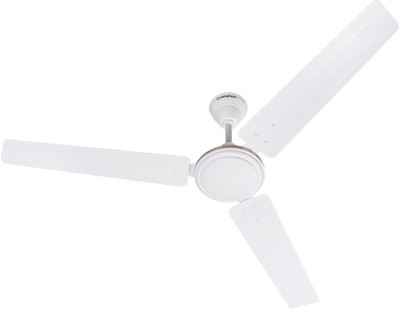 Crompton SUREBREEZE SEA SAPPHIRA (1 Star) 1 Star 1200 mm 3 Blade Ceiling Fan(Opal White | Pack of 1)