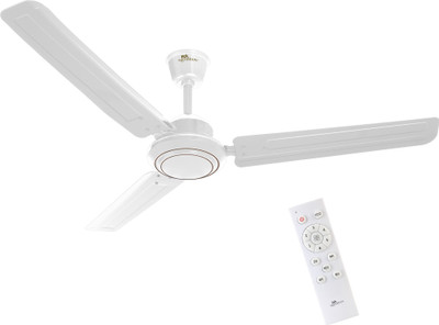 RR Josh BLDC with 2 Year Warranty BLDC Motor with Remote 1200 mm Ceiling Fan(5 Star | White | Pack of 1)