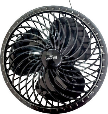 Is Laurels BLK09 with 12 Months Warranty 225 mm Wall Fan(BLACK | Pack of 1)