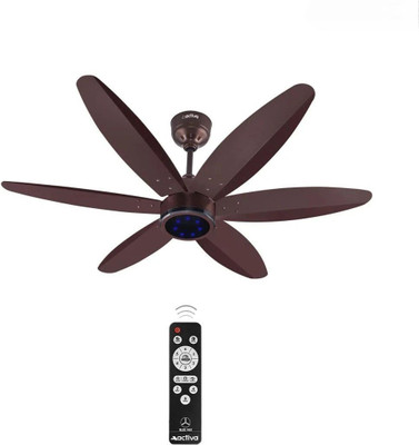 ACTIVA JETTA with 5 Year Warranty BLDC Motor with Remote 1200 mm Ceiling Fan(5 Star | Rusty Brown | Pack of 1)