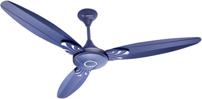 Moonstruck Suprimo FB-10 Star Breeze: 48-inch Decorative 1200 mm 3 Blade Ceiling Fan(Anti Dust | Blue | Pack of 1)