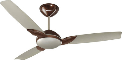 BAJAJ Harrier AVAB (251658, Pearl Grey) 1200 mm 3 Blade Ceiling Fan (Pearl Grey, Pack of 1)