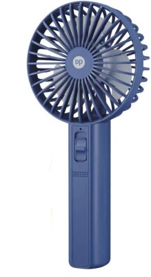 DP 7633 PORTABLE 1500mAh Battery Mini Rechargeable Fan(Blue)