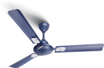 Longway Creta T1 with 2 Year Warranty Ultra High Speed 1200 mm Ceiling Fan(Silver Blue | Pack of 1)