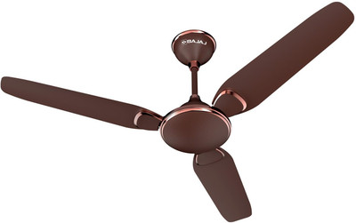 BAJAJ TRENDY EE with 2 Year Warranty 1200 mm Ceiling Fan(1 Star | Walnut & Rustic Copper | Pack of 1)