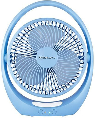 BAJAJ PYGMY GO (251301) with 1 Year Warranty Energy Saving 178 mm Table Fan(Cerulean blue | Pack of 1)