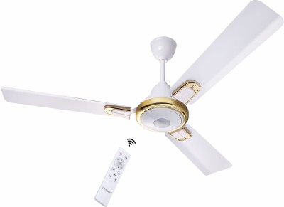 UNIFAN UNIFAN TRANDY SPARK BLDC Motor 5 Star Rated Ceiling Fans with Remote Control 5 Star 1200 mm 3 Blade Ceiling Fan(BLDC Motor with Remote | Gold | Pack of 1)