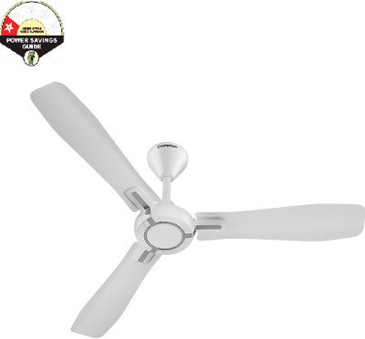 Crompton HIGHSPEED SANTOS ANTIDUST with 2 Year Warranty 1200 mm Ceiling Fan(Pristine White | Pack of 1)