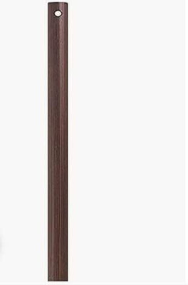 PADMAVATHI ENTERPRISES Ceiling Fan Extension Rod, 1.5 Feet Adjustable Downrod - 1 Piece with 12 Months Warranty 5 mm Ceiling Fan(5 Star | BROWN | Pack of 1)