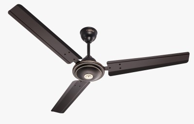 ACTIVA APSRA SMOKE 390 RPM HIGH SPEED BEE APPROVED 5 Star 1200 mm 3 Blade Ceiling Fan(Energy Saving | SMOKE BROWN | Pack of 1)