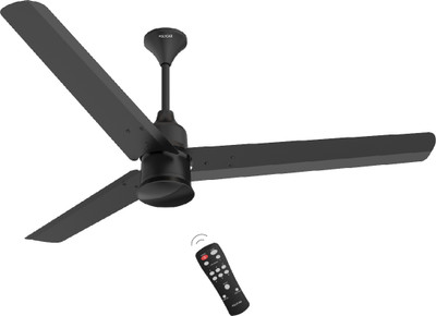 Polycab Silencio Mini BLDC 48C Ceiling Fan With Remote 1200 Mm 3 Blade Ceiling Fan (MATT BLACK, Pack Of 1) For Rs. 2999 @ 50 %
