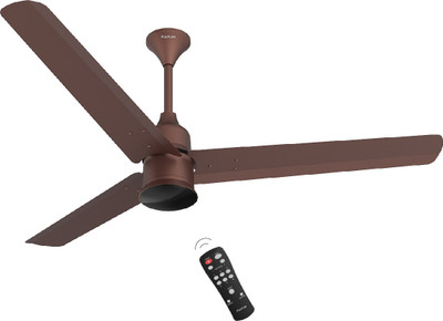 Polycab Silencio Mini with 3 Year Warranty BLDC Motor with Remote 1200 mm Ceiling Fan(ESPRESSO BROWN | Pack of 1)
