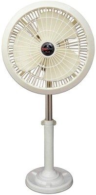 DIGISMART HIGH SPEED PEDESTAL MINI FARATA FAN 300 mm 3 Blade Pedestal Fan(Energy Saving | White | Pack of 1)