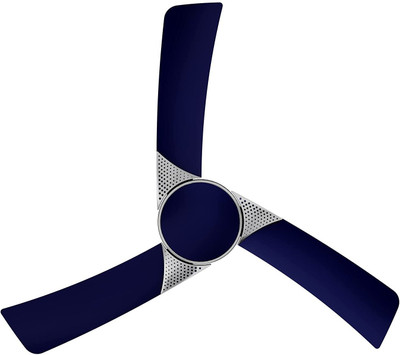 LUMINOUS Raptor (3 STAR) Silent Blue 1200 mm 3 Blade Ceiling Fan (Silent Blue, Pack of 1)