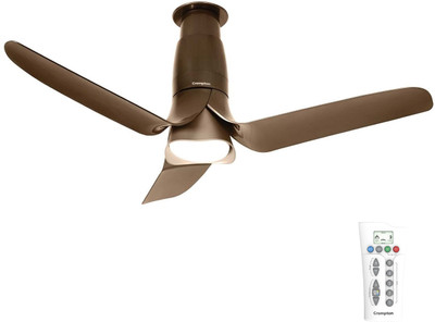Crompton Silent Pro Blossom with 5 Year Warranty BLDC Motor with Remote 1200 mm Ceiling Fan(Mocha Brown | Pack of 1)