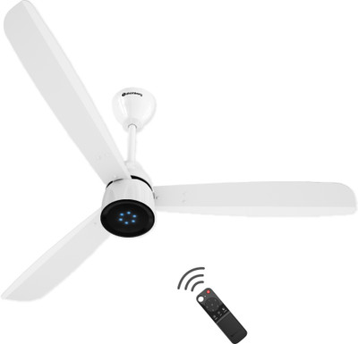 Atomberg Renesa Prime Remote 5 Star 1200 mm 3 Blade Ceiling Fan(BLDC Motor with Remote | Gloss White | Pack of 1)