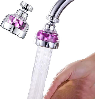 DHRUSIMI Sink Faucet Sprayer Attachment 360 Rotatable Kitchen Tap Head Replacement Faucet Nozzle(Screw On)