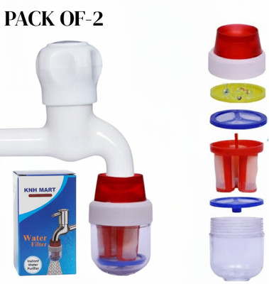 KNHMART WATER FAUCET FILTER Faucet Mount(Push On)