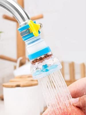 JEEYANA ENTERPRISE by na Flexible Kitchen Tap Head Movable Sink 360° Rotatable ABS Sprayer Health  Faucet(Single Handle Installation Type)