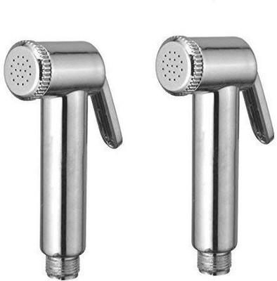 LUVBATH FITTING by LUVBATH FITTING ABS Handheld Bidet Hand Sprayer | Chrome Finish Health Faucet Gun Only | 2 Piece Faucet Set