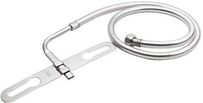COSWARE Stainless Steel 1.0 meter Flat Nozzle Bidet Jet Spray for Toilet (Set of 1) Faucet Set