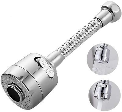 TAPAHPRIYAY Stainless Steel 360 Degree Flexible Rotating 2 Modes Water Saving Faucet Faucet Set